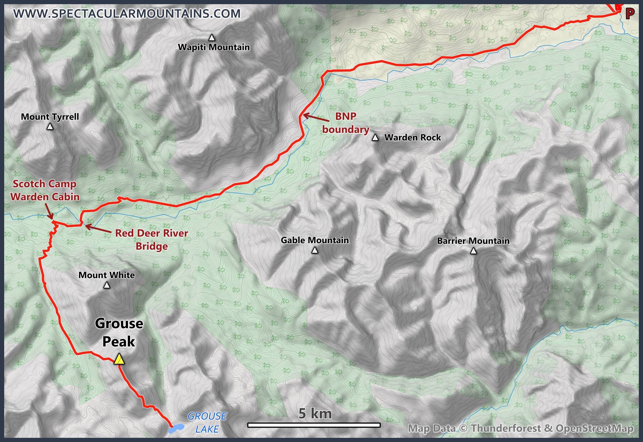 Grouse Peak - Spectacular Mountains